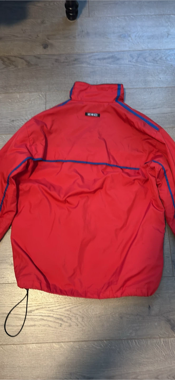 Vintage Montreal Canadiens NHL Full-Zip Red Windbreaker Jacket - photo 2