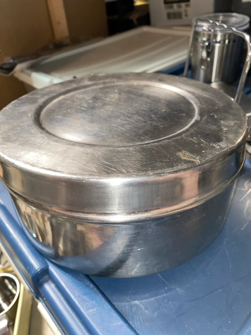 Stainless Steel Container with 5 Bowls & 5 Cups - photo 2
