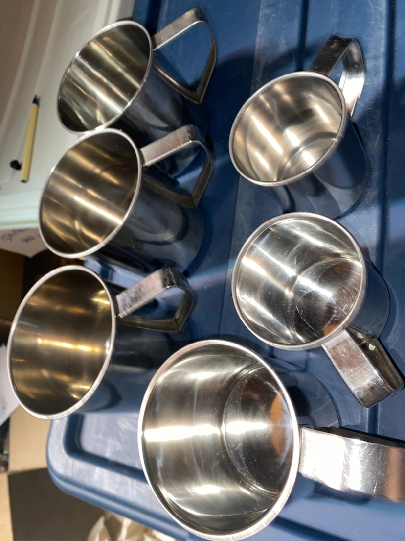 Stainless Steel Container with 5 Bowls & 5 Cups - photo 5