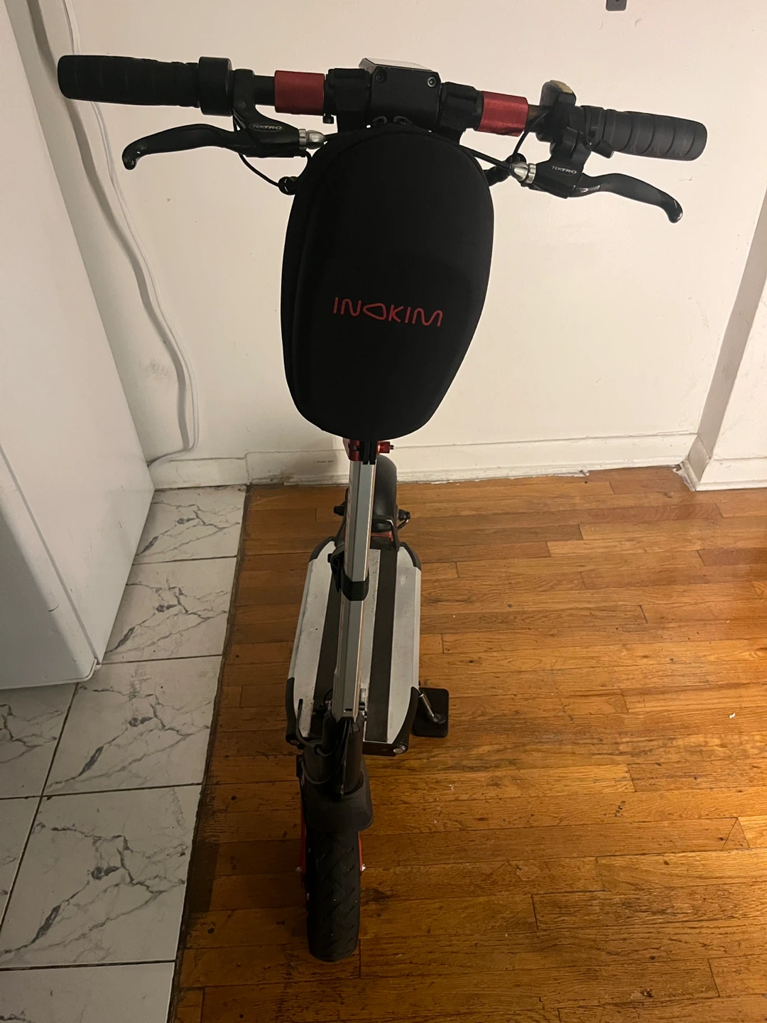 Two Inokim Quick 4 Electric Scooters — One Fully Working