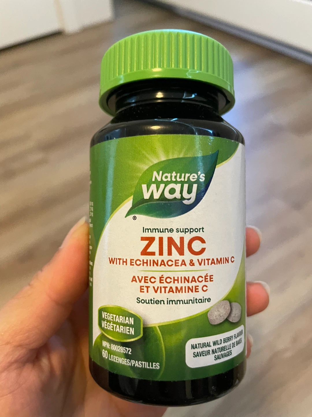 Nature's Way Zinc with Echinacea & Vitamin C Lozenges