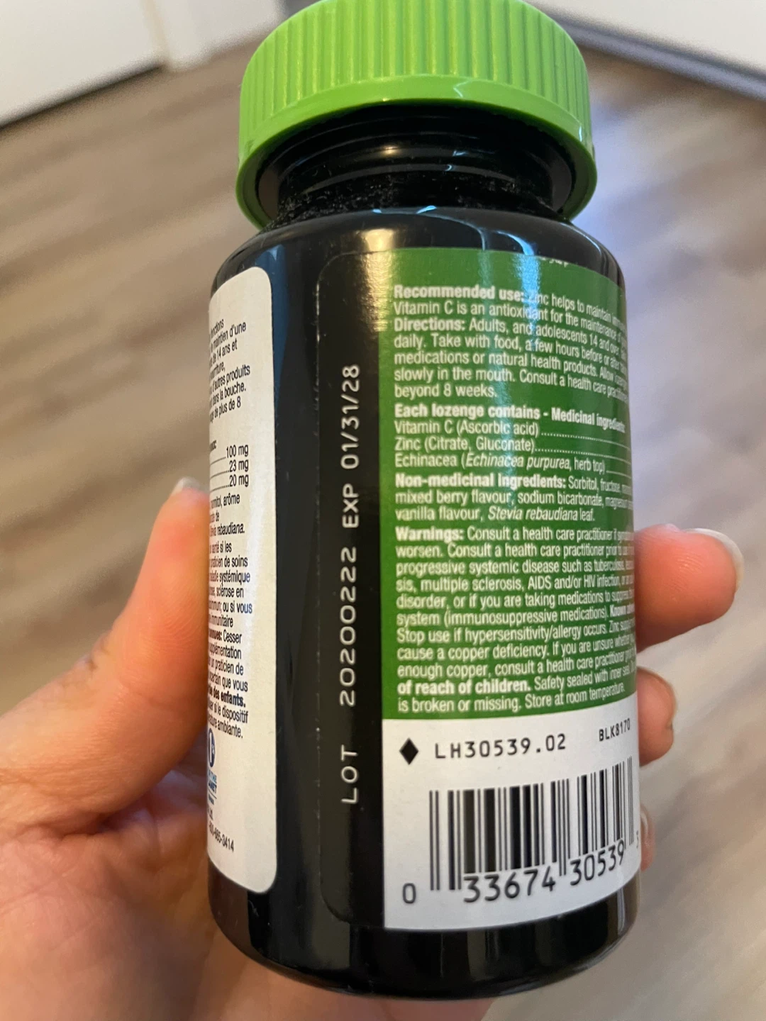 Nature's Way Zinc with Echinacea & Vitamin C Lozenges - photo 2