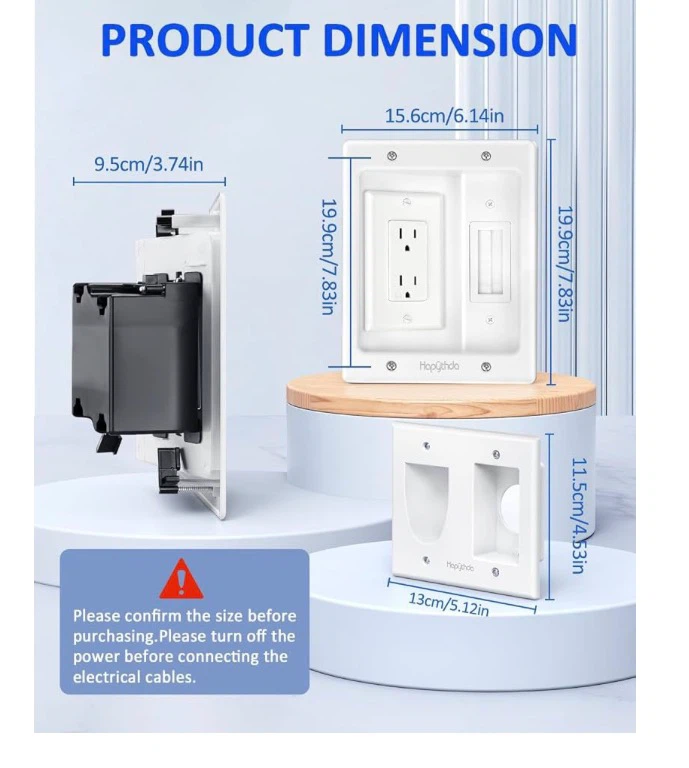New HAPYTHDA in Wall Cable Management Kit - photo 2