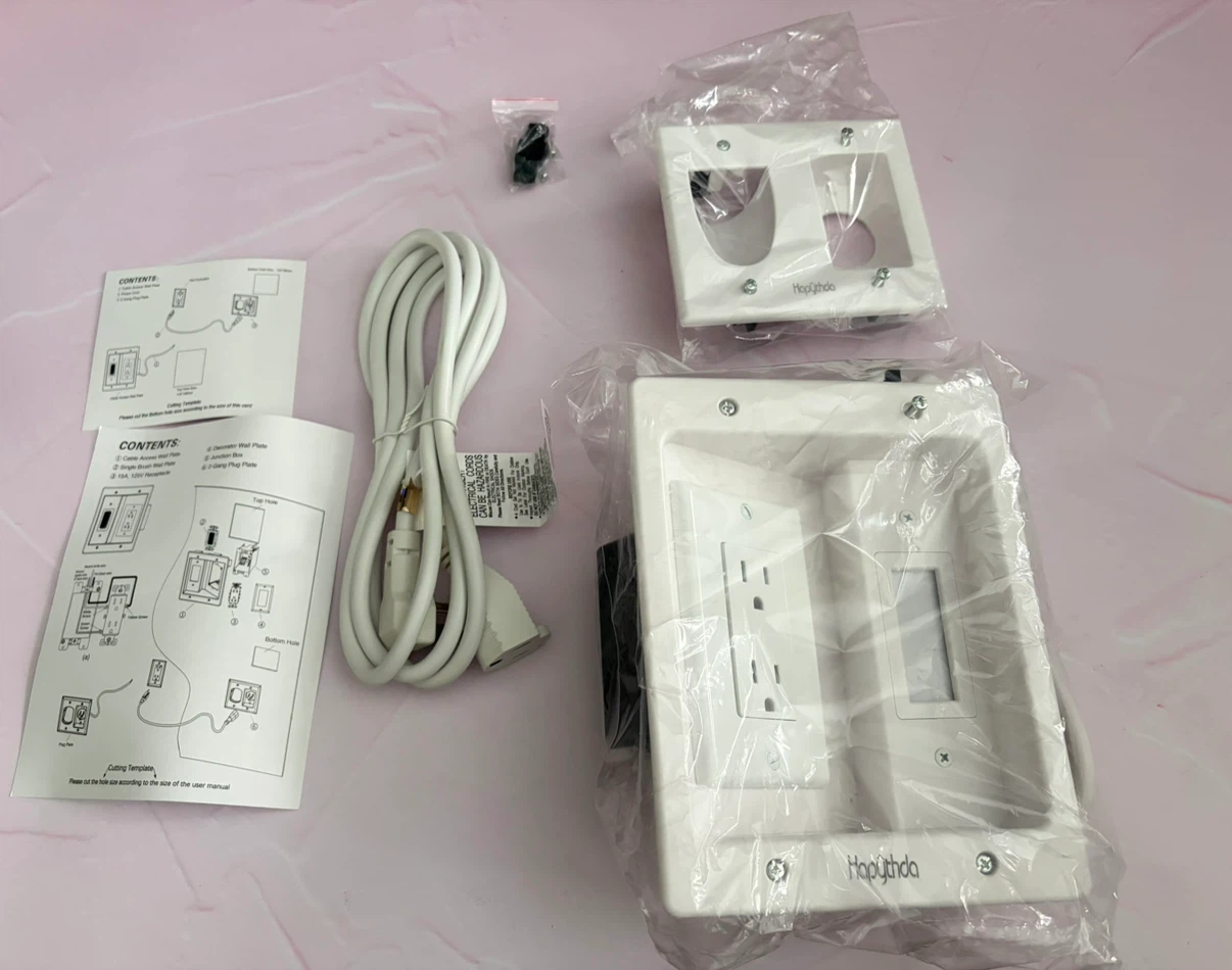 New HAPYTHDA in Wall Cable Management Kit - photo 3