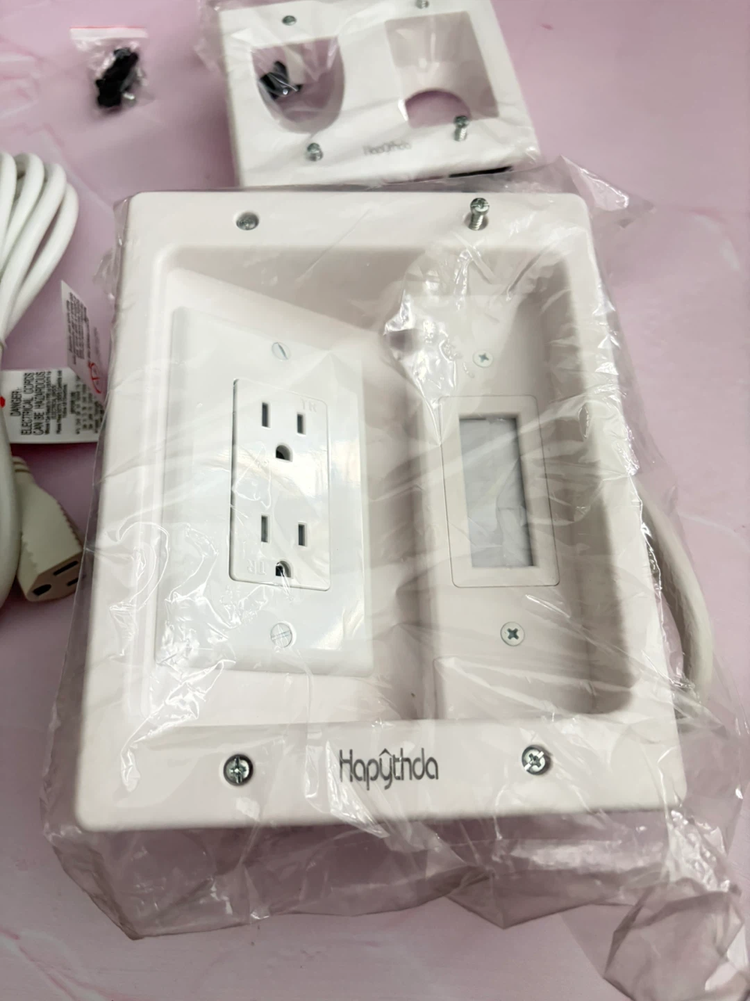 New HAPYTHDA in Wall Cable Management Kit - photo 5