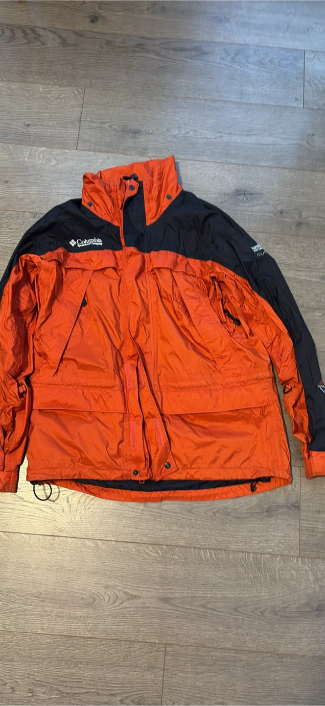 Vintage Columbia Titanium Omni-Tech Waterproof Hooded Jacket
