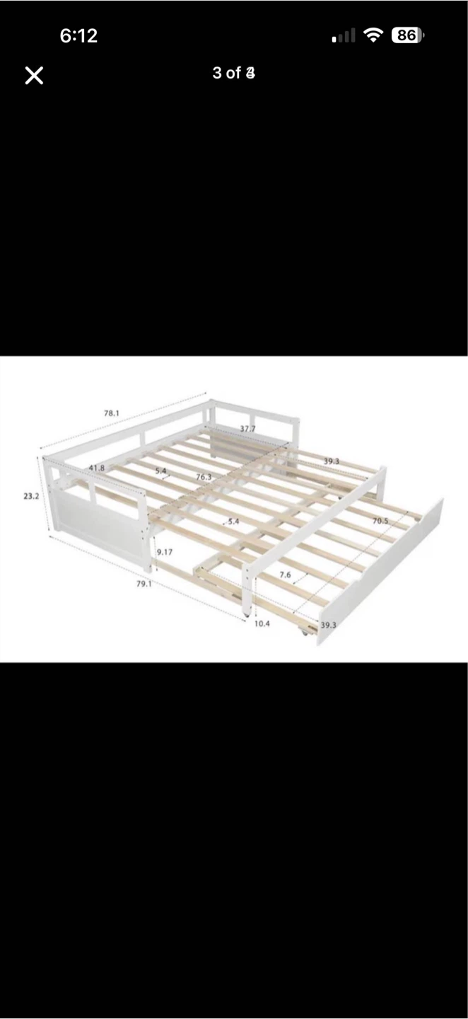 3 in 1 TRUNDLE BED (KING+TWINS) - photo 3