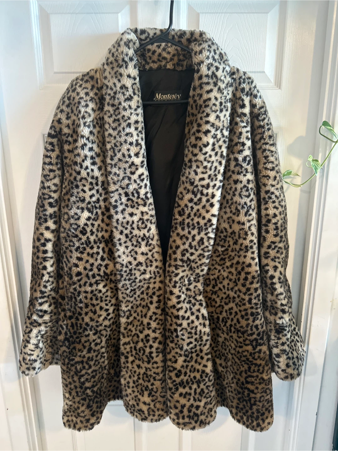 Monterey Leopard Print Faux Fur Coat - photo 2
