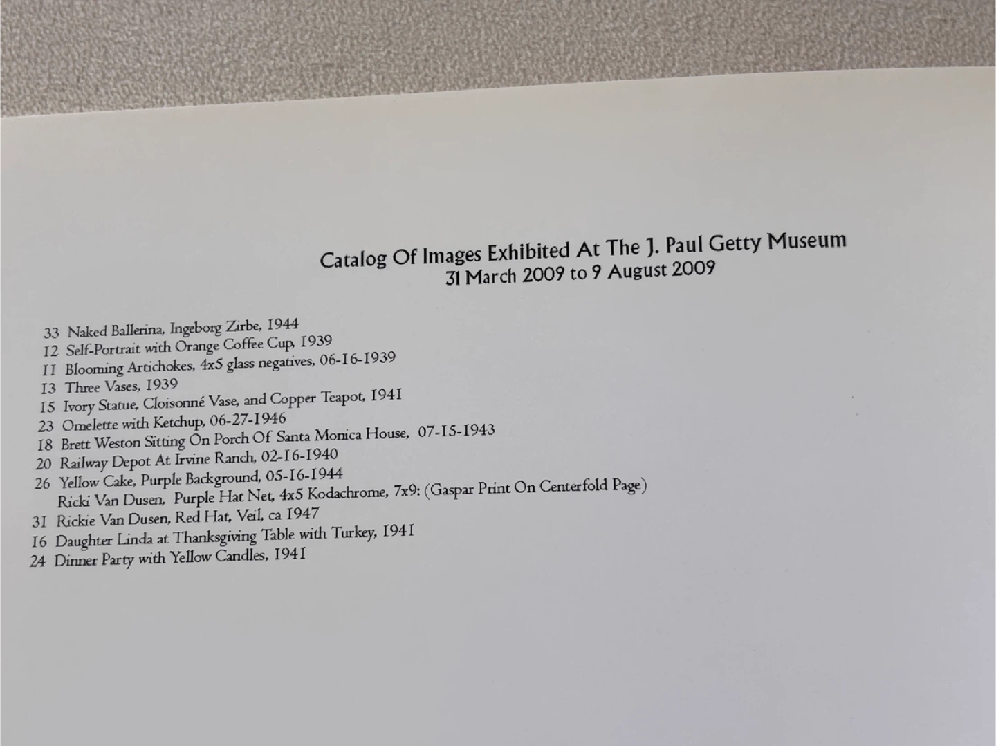 vintage photography exhibition catalog - photo 3