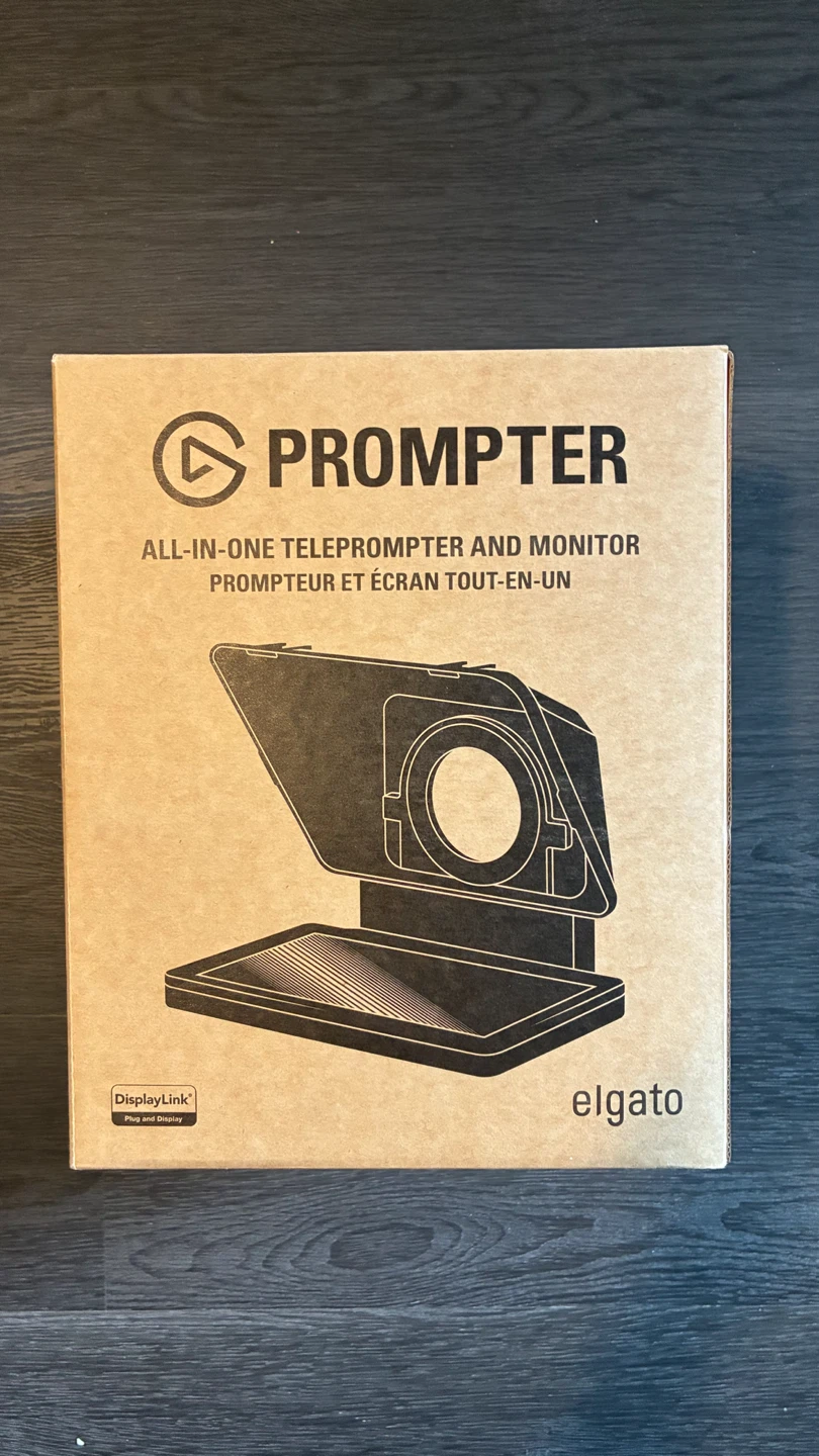 Elgato Prompter All-in-One Teleprompter and Monitor