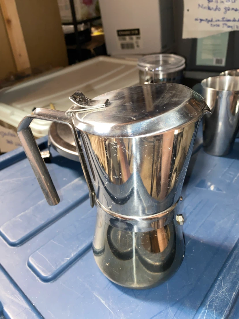Stainless Steel Moka Pot