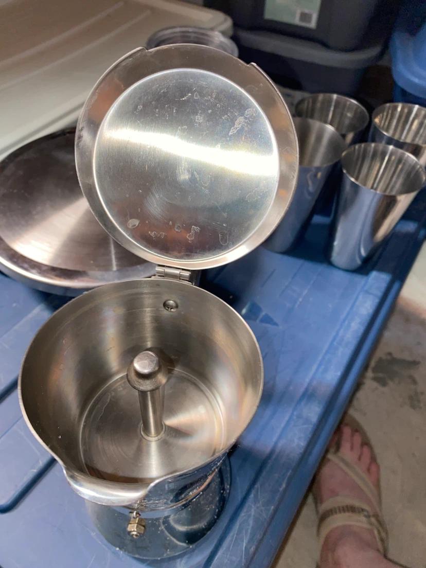 Stainless Steel Moka Pot - photo 4