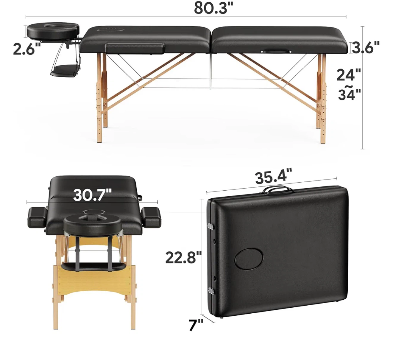 Portable Massage Table - photo 2