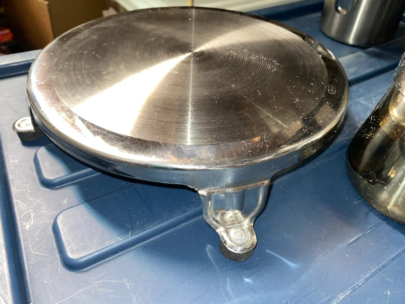 Stainless Steel chapati board for rolling chapati - photo 2