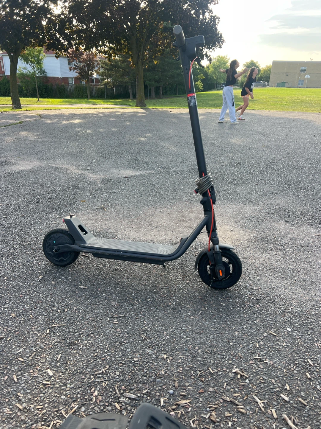 Black Electric Scooter