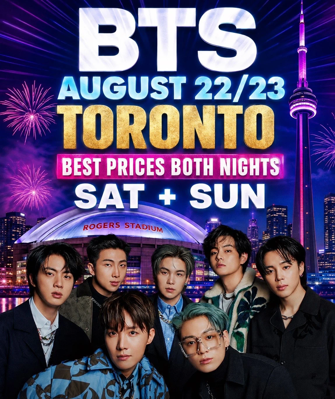BTS - August 22/23 (Toronto)