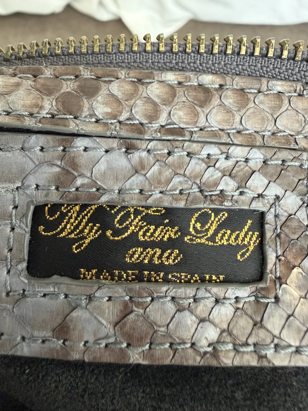 My Fair Lady Snake Skin Handbag - photo 3