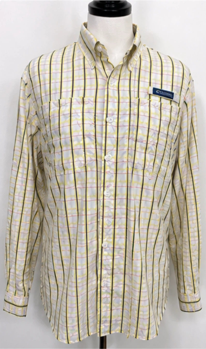 Columbia Super Tamiami Long Sleeve Fishing Shirt M/M