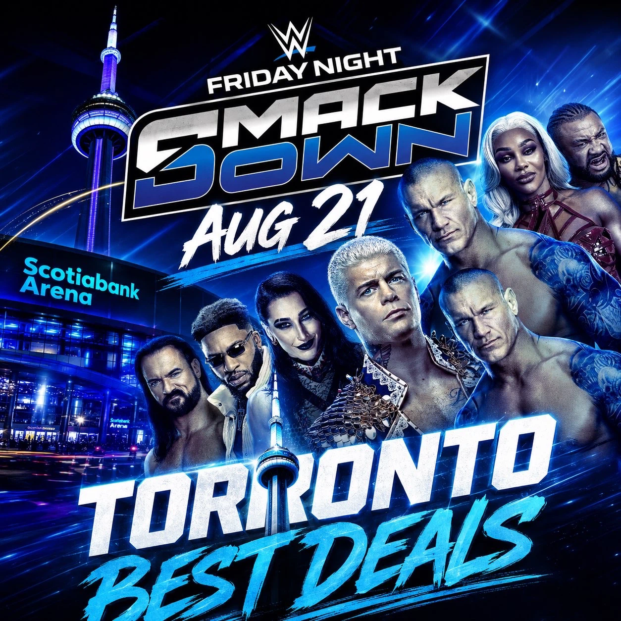 WWE Friday Night Smackdown - Aug 21 (Toronto)