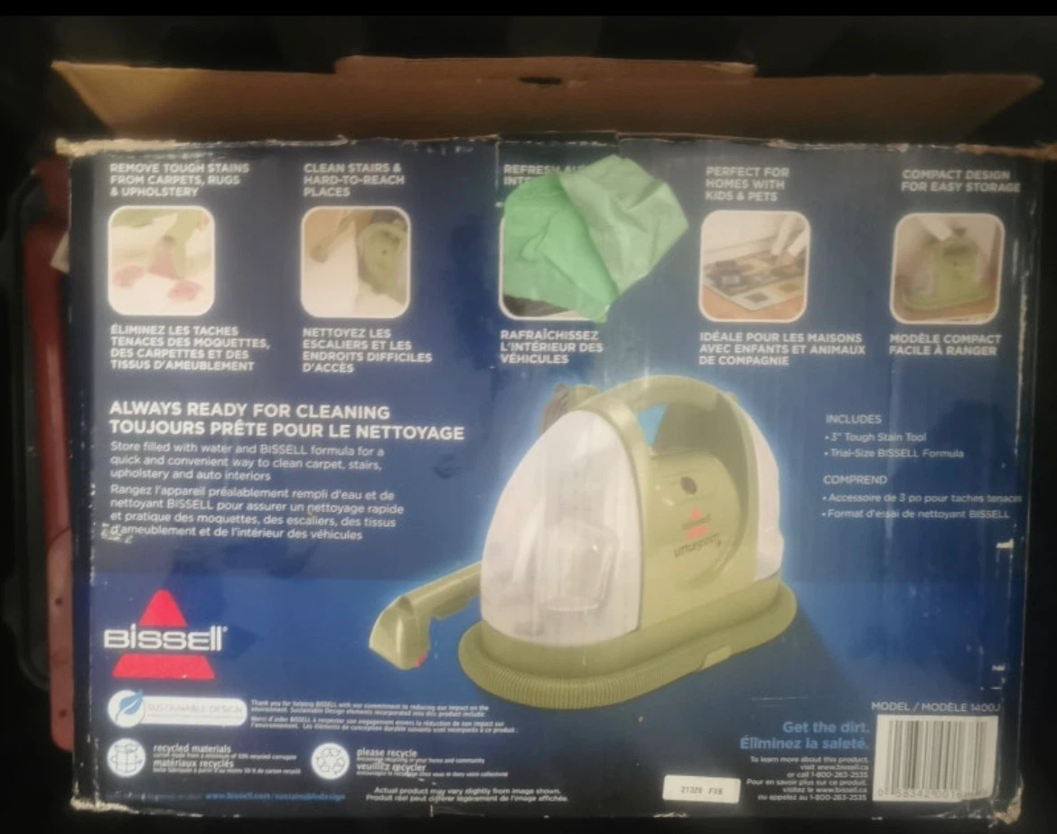 Bissell Little Green Portable Carpet Cleaner - photo 2