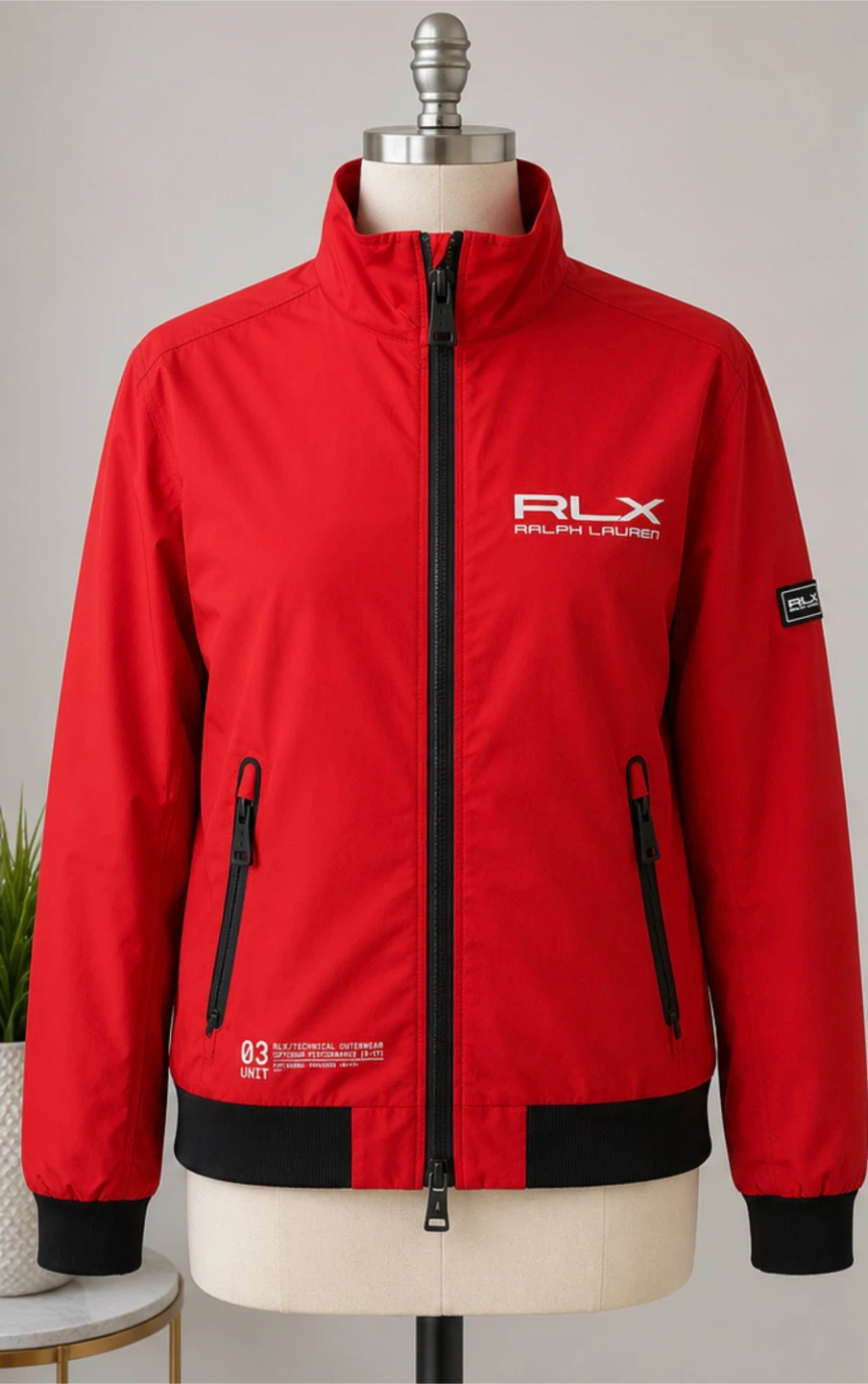RLX Ralph Lauren Red Bomber Jacket - photo 5
