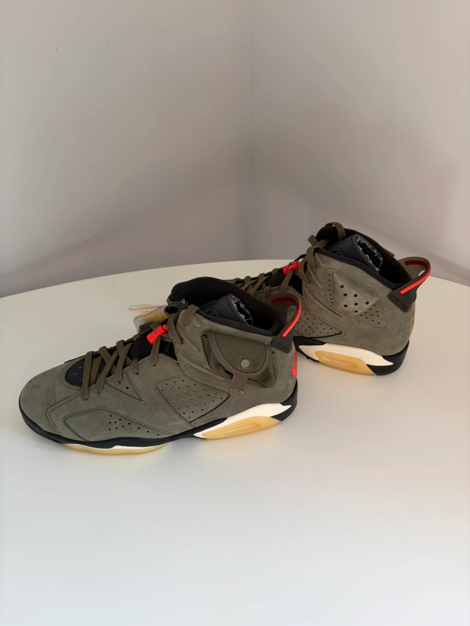 Air Jordan 6 Retro Travis Scott Olive - photo 4