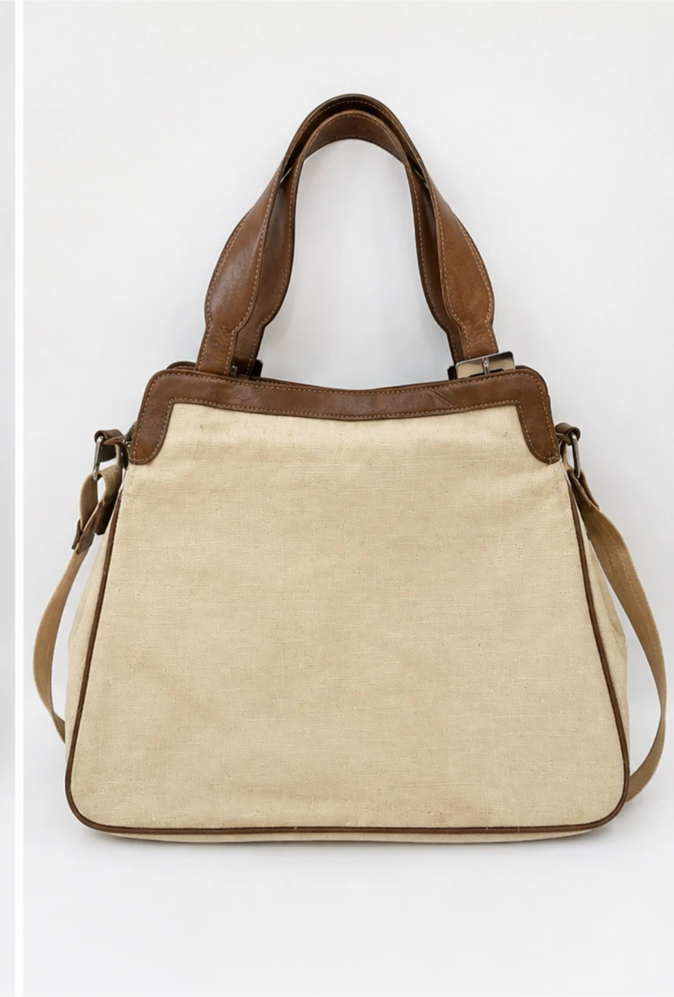 Riviera Glo-Belle Canvas & Leather Shoulder Bag - photo 2