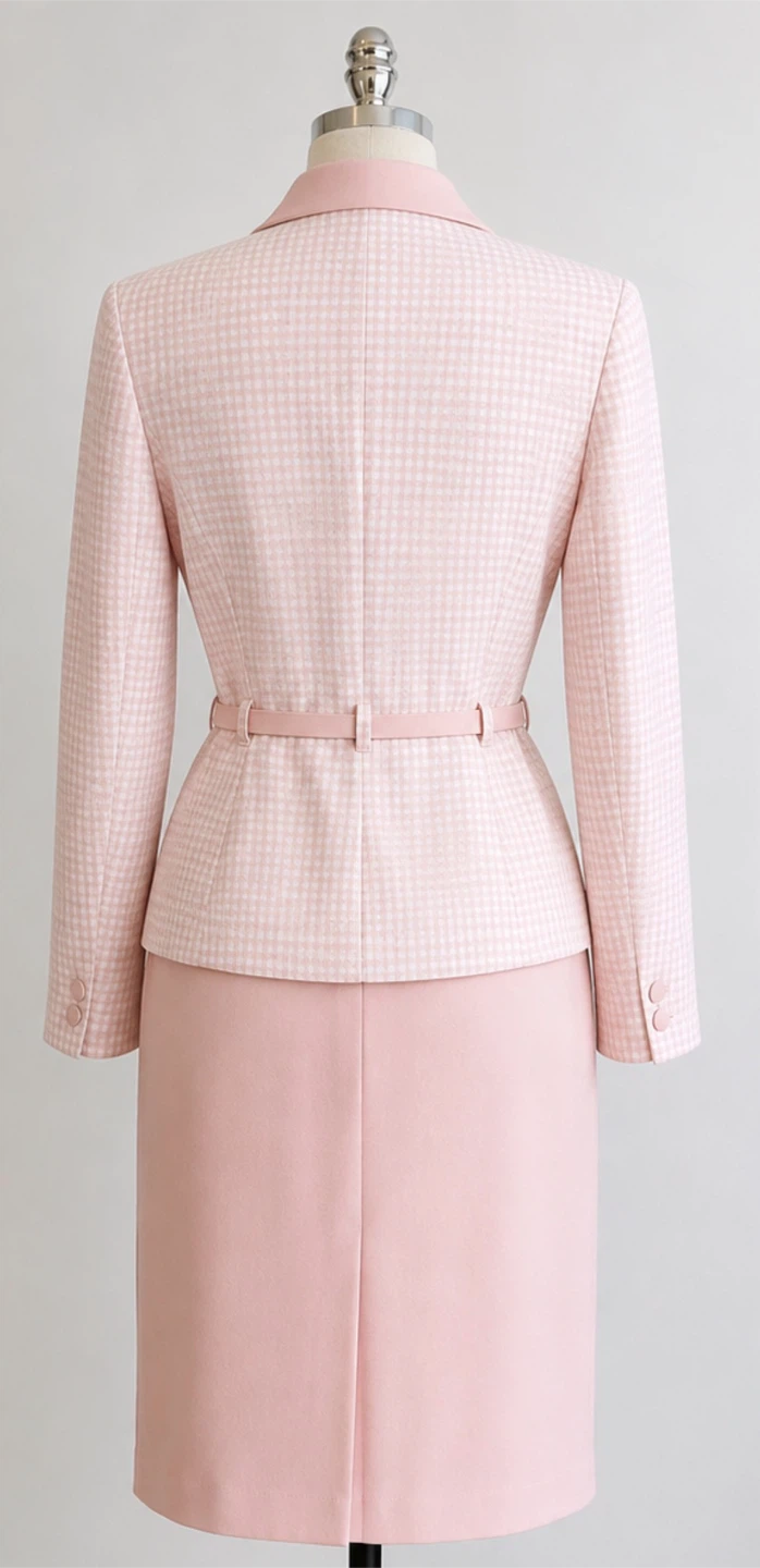 Motys Paris Pink Blazer and Skirt Set - photo 2