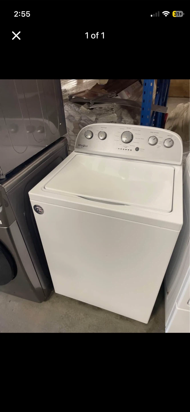 Whirlpool Top Load Washing Machine