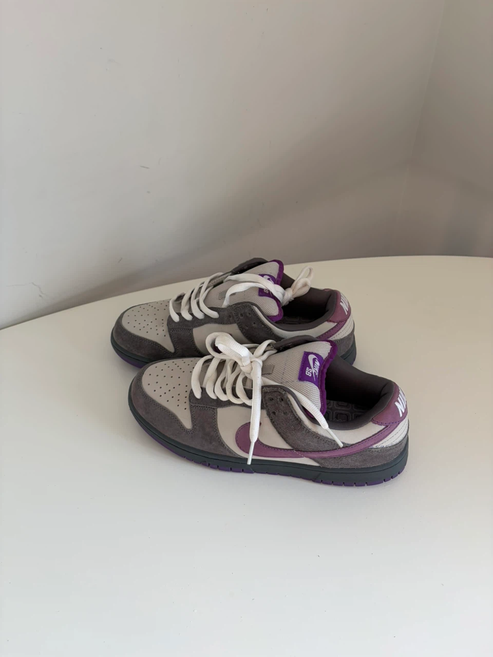 Nike SB Dunk Low Purple Grey Sneakers - photo 3