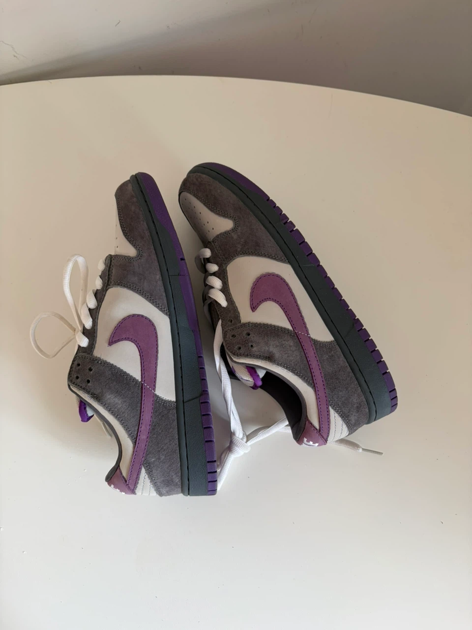 Nike SB Dunk Low Purple Grey Sneakers - photo 5