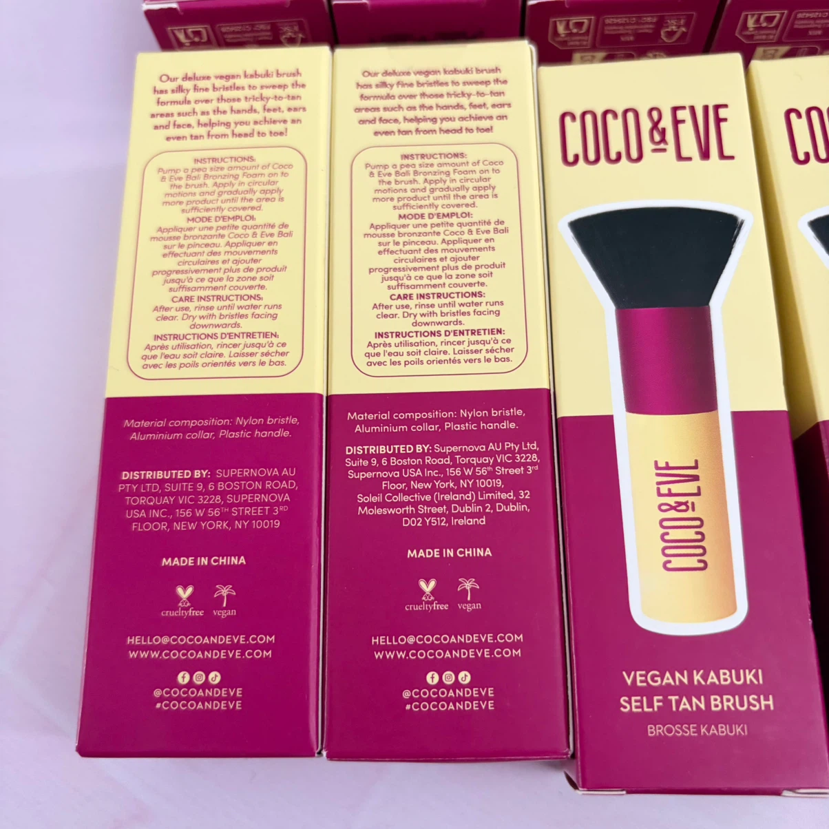 New Coco & Eve Vegan Kabuki Self Tan Brush - photo 3
