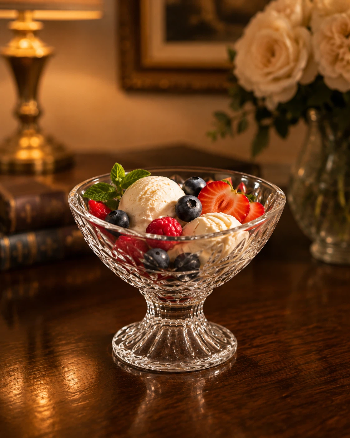 Crystal Pedestal Dessert Bowls - Set of 8. Each - photo 5
