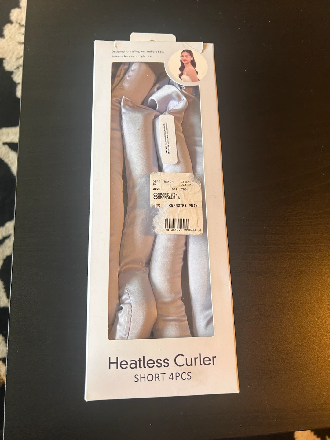Heatless Curler Short 4 Pcs