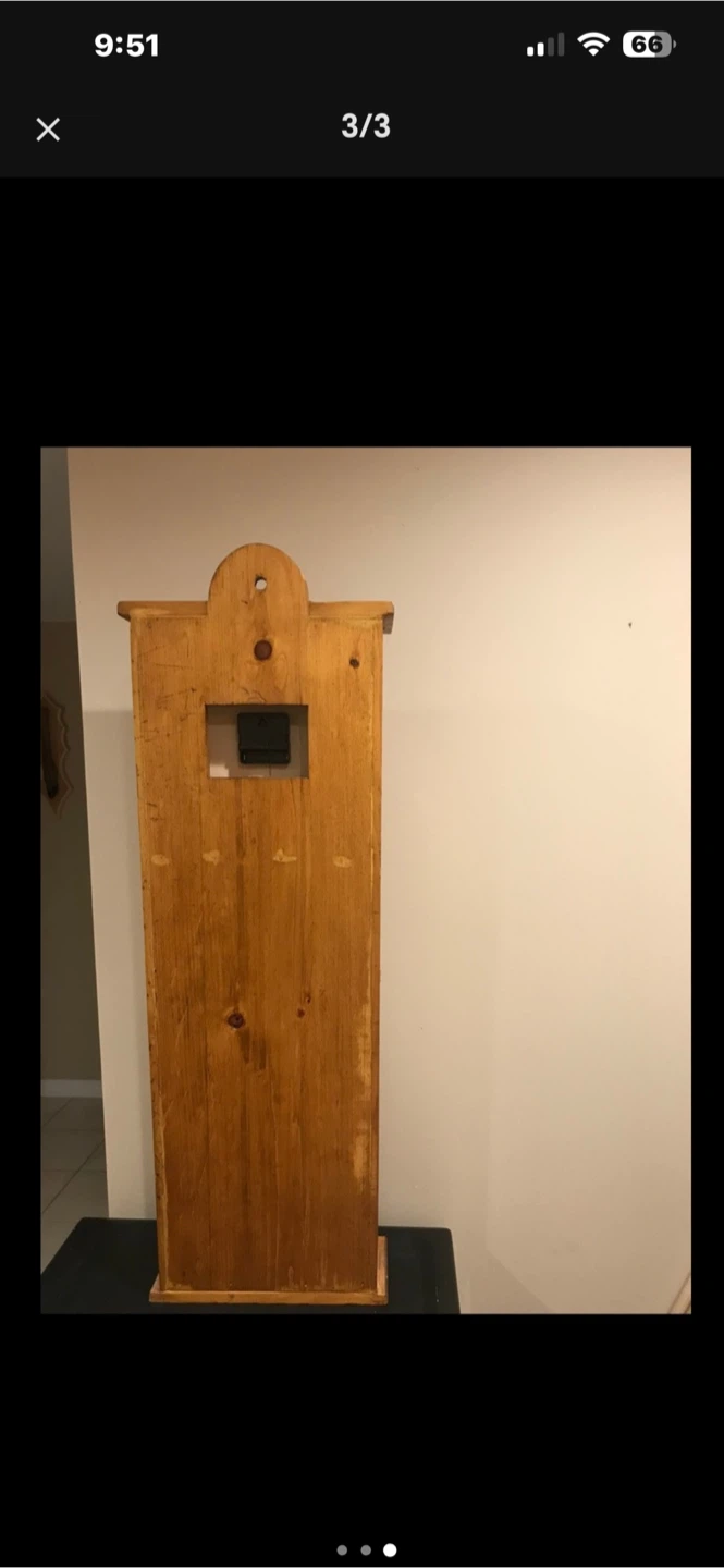 Wooden Grandfather Clock - photo 3