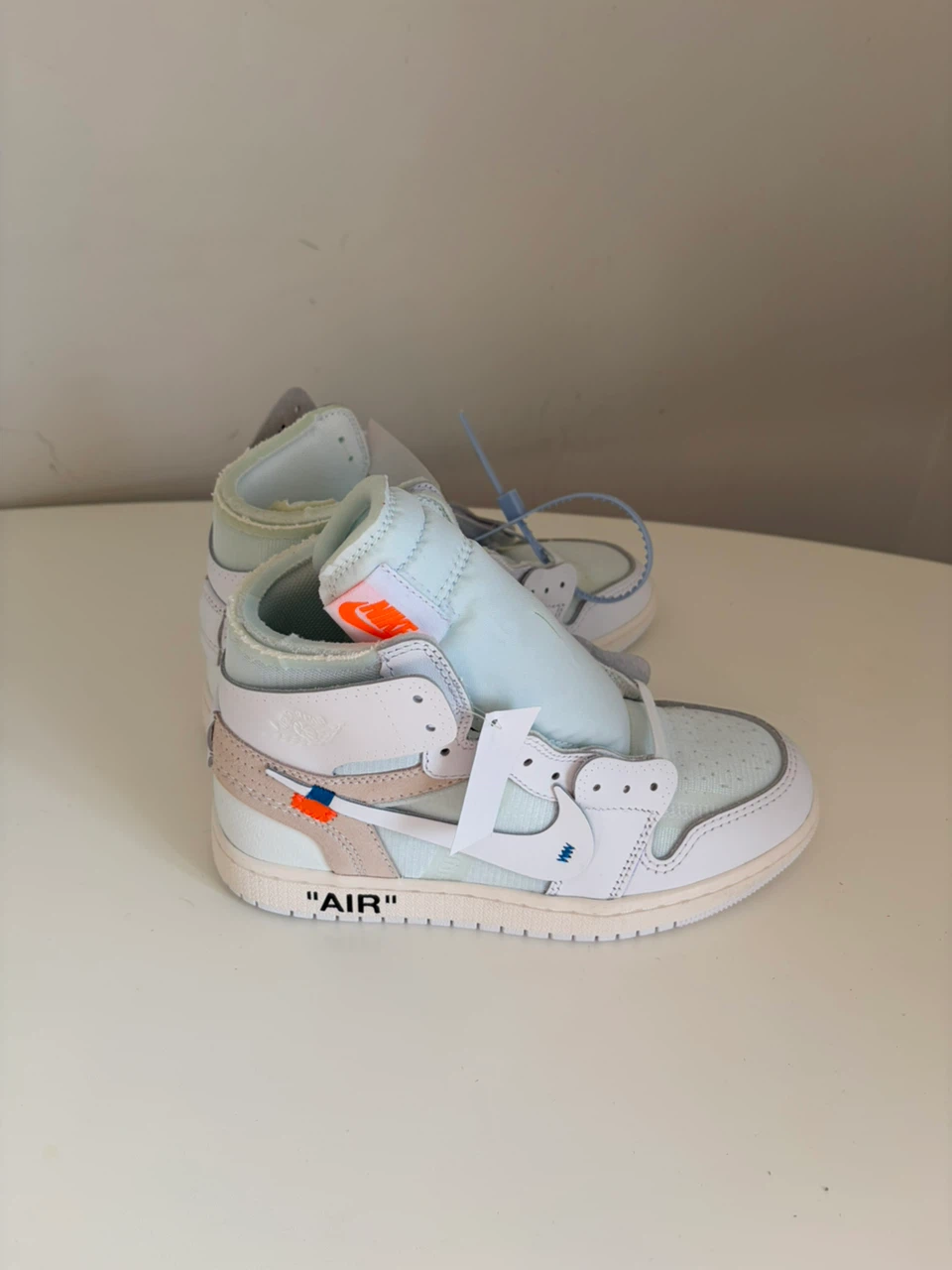Nike Air Jordan 1 Off-White Sneakers - photo 3