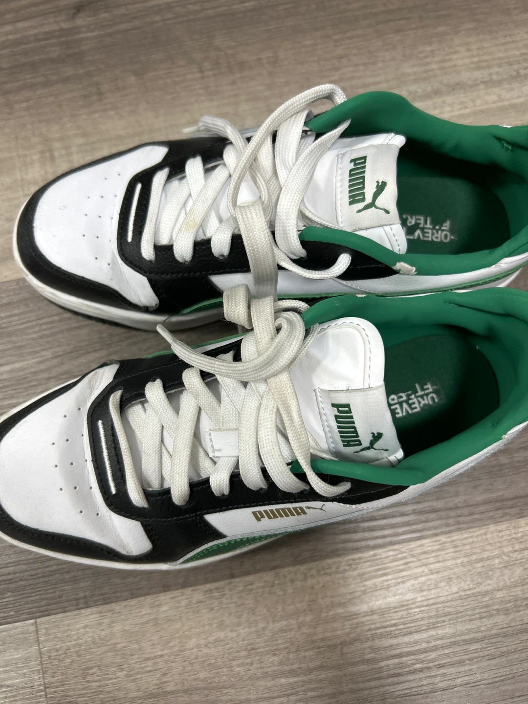 Puma Women’s Sneakers White/Black/Green - photo 2