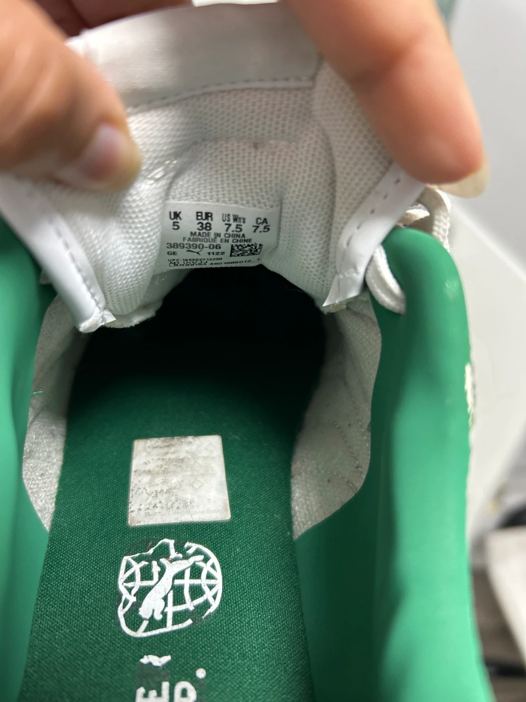 Puma Women’s Sneakers White/Black/Green - photo 3