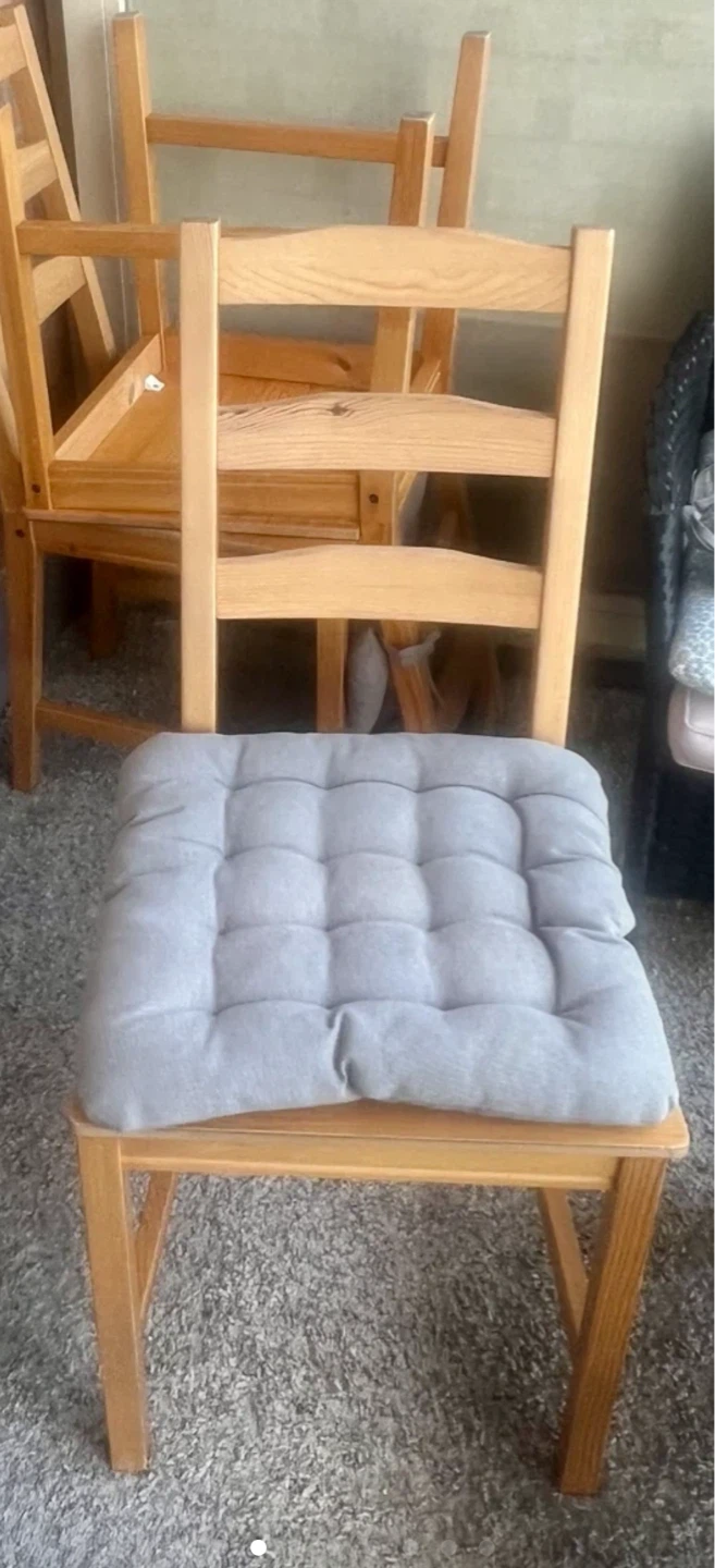 2 IKEA PINNTORP Chairs & Cushions - photo 4