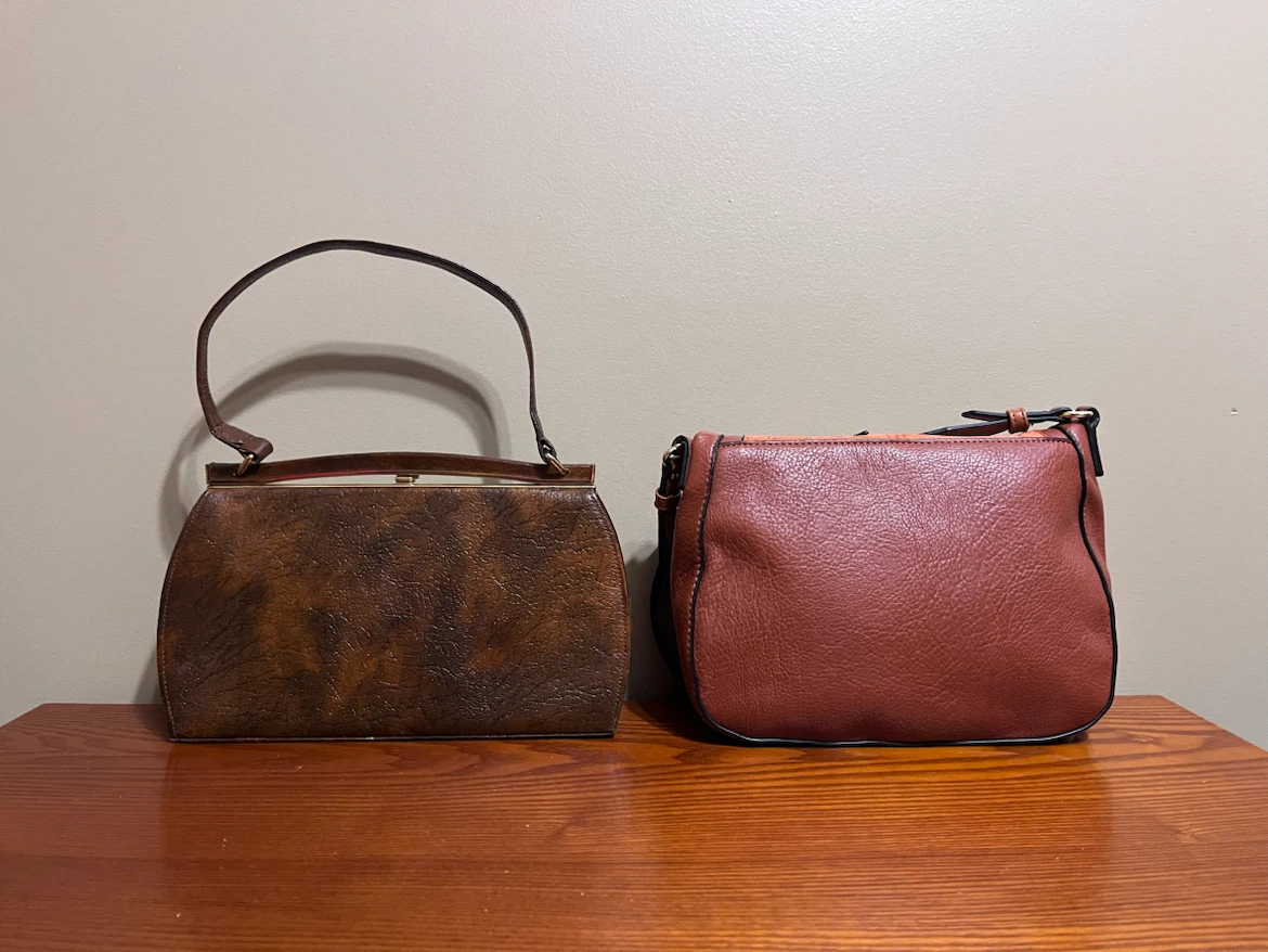 LADIES BROWN & RUST COLOUR PURSES - photo 2