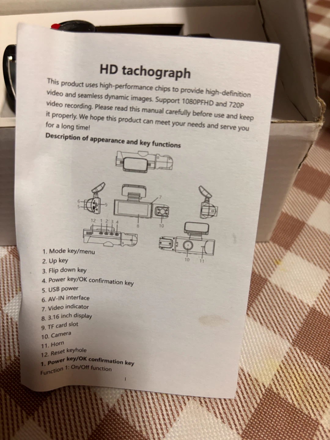 Henotian Dual Dash Cam with 3.16 inch HD Screen - photo 5