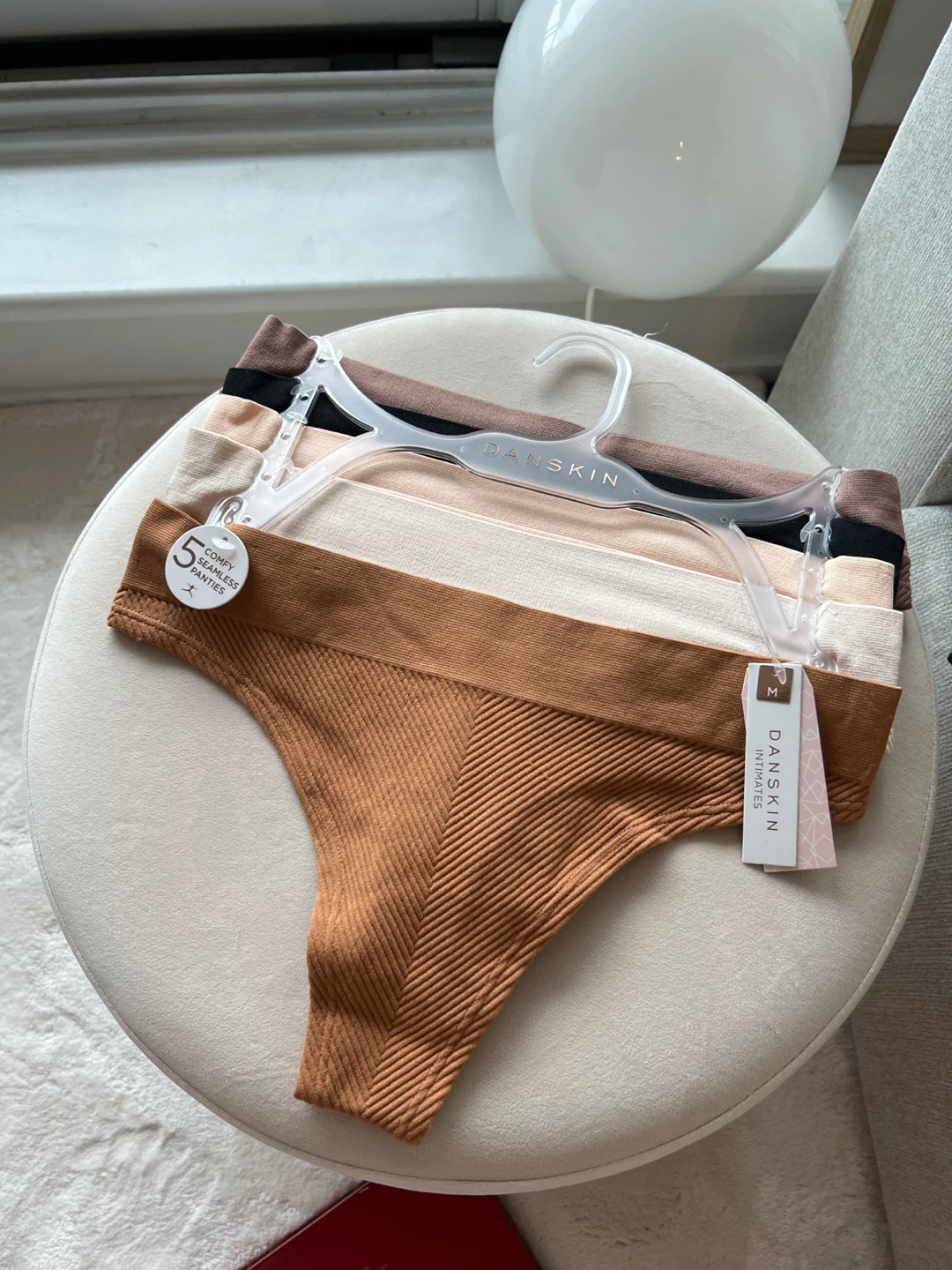 Danskin 5-Pack Comfy Seamless Panties