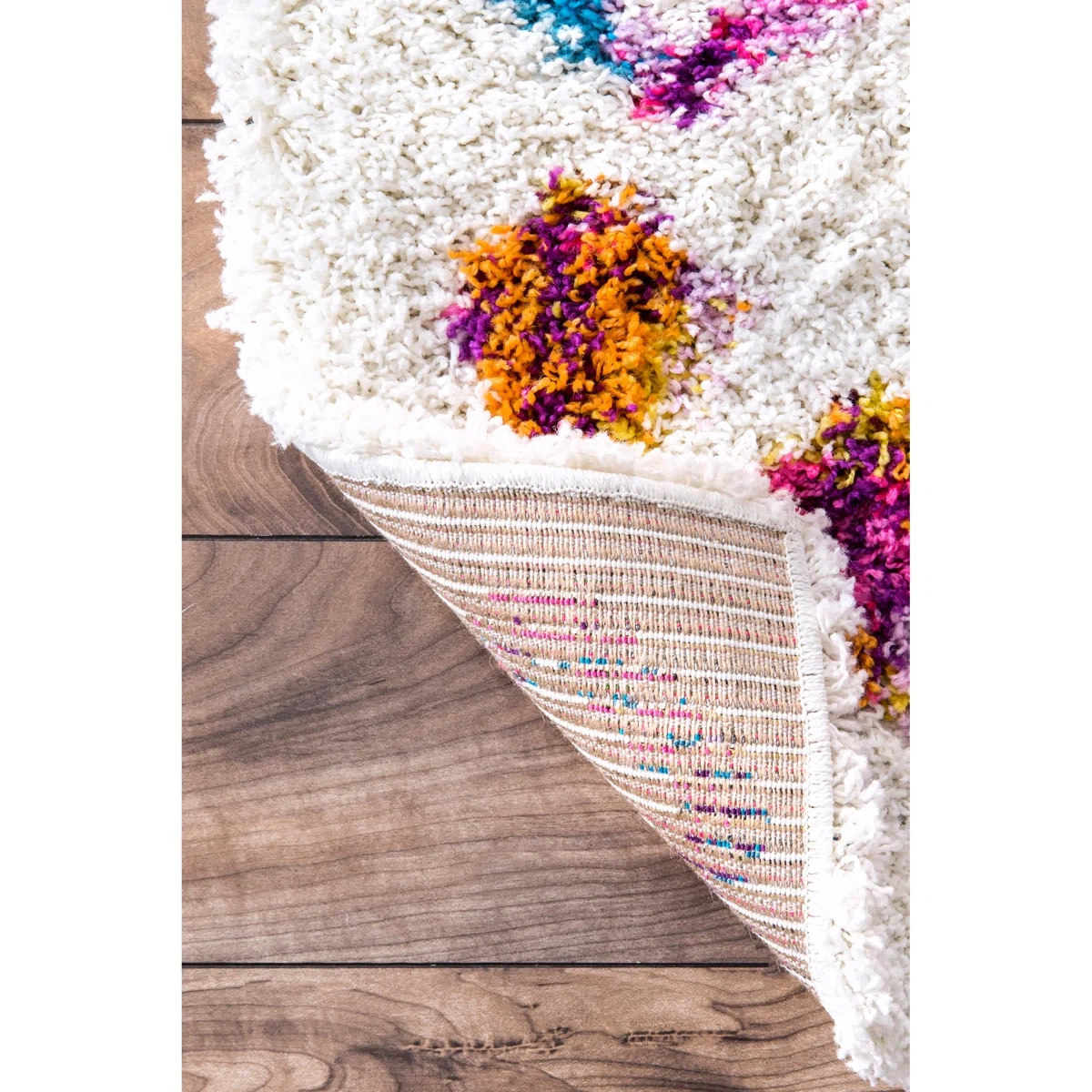 Abramson Bohemian Diamond Trellis Shag Rug by Mack and Milo - photo 2