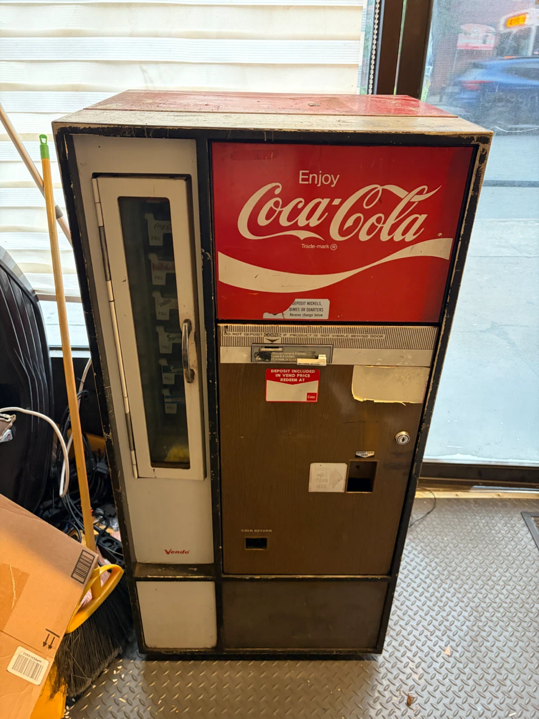 Vintage Vendo Coca-Cola Soda Machine HA56E