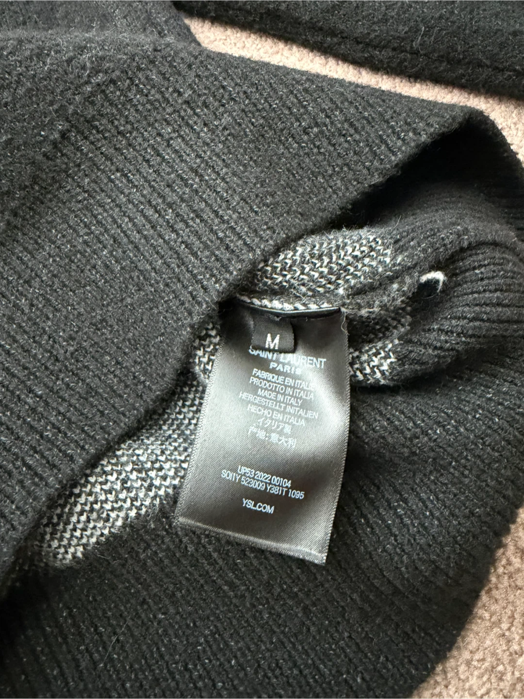 Saint Laurent Paris Sweater - Size M - photo 2