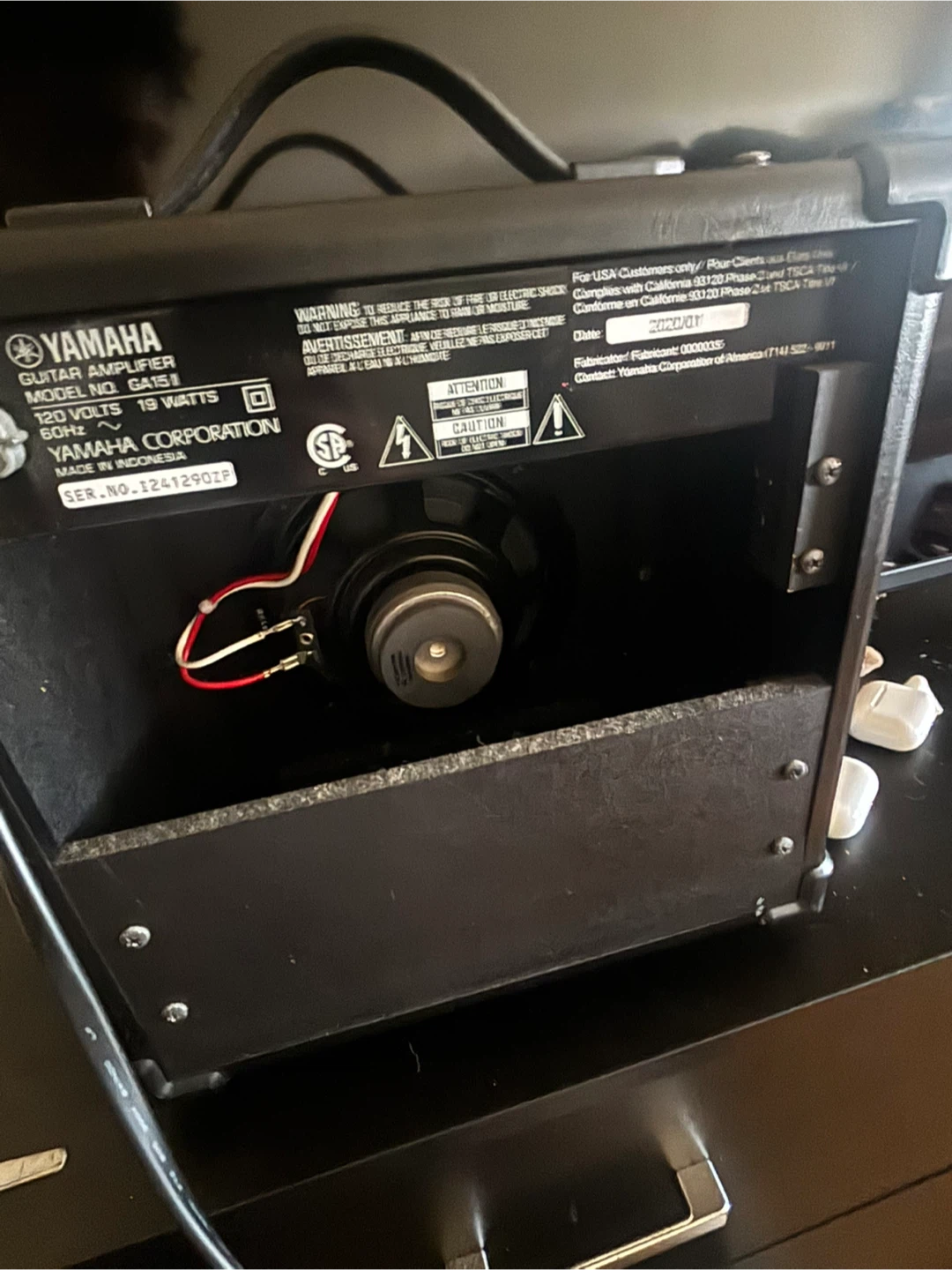 Yamaha GA15II Guitar Amplifier - photo 2
