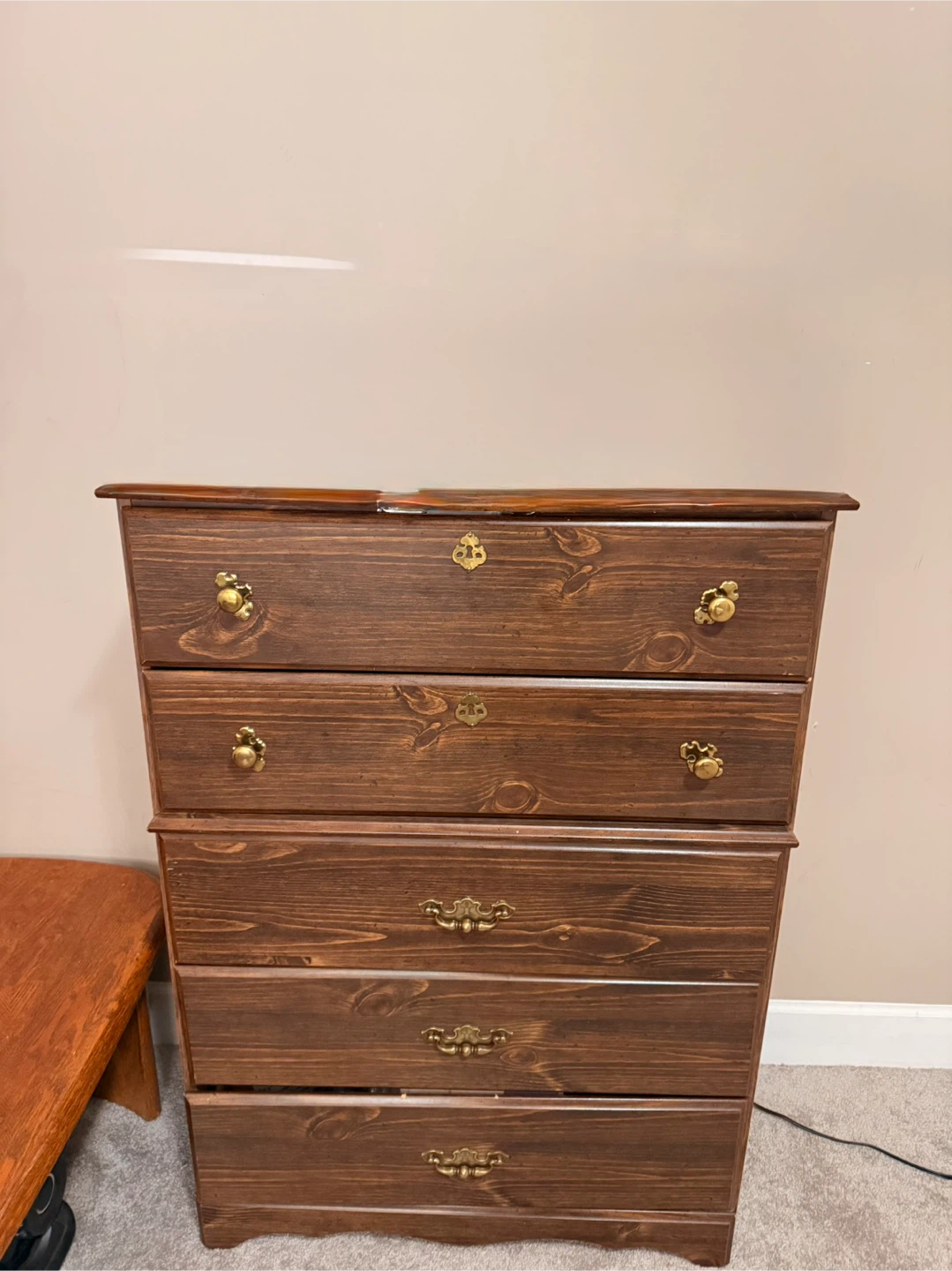 Wooden Chest of Drawers