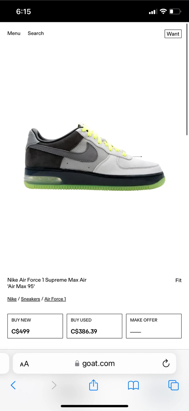 Nike Air Force 1 & Air Max Sneakers (Multiple Pairs) - photo 5