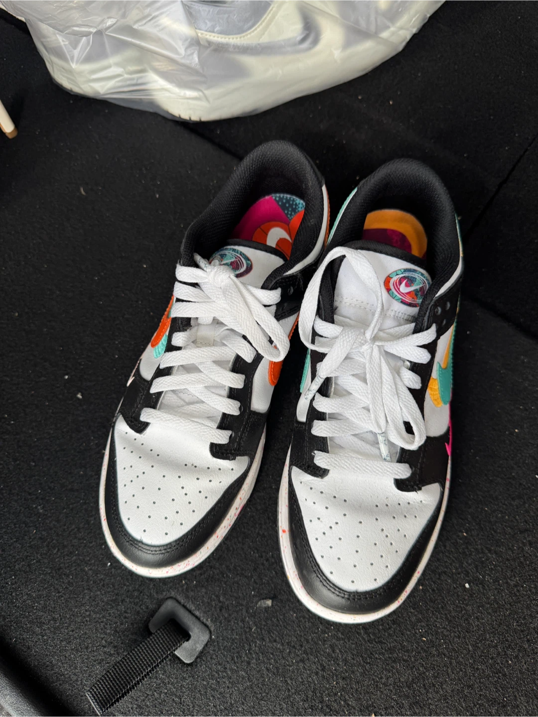 Nike Dunk Low "Multi Swoosh" Sneakers