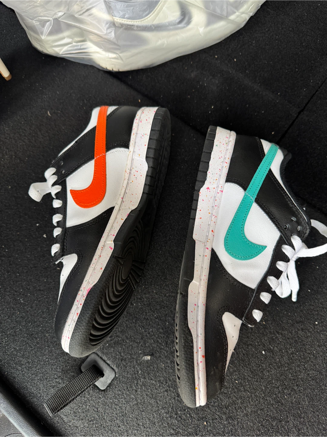 Nike Dunk Low "Multi Swoosh" Sneakers - photo 2